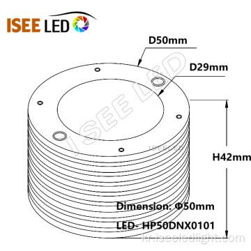 스튜디오 DMX 3W 높은 전원 LED 픽셀 빛